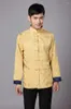 Vêtements ethniques 8 couleurs chinois traditionnel broderie Tang costume Jiu Jitsu Wing Chun Arts martiaux chemise décontracté à manches longues