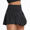 Tennis Skirts Cloud Hide Women Safe Tennis Skirts Xs-xxl Golf Running Pleated Pantskirt Sexy Sports Fiess Gym Shorts Pocket High Waist