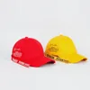 Ball Caps moda długą wstążkę litera drukowana czapka baseballowa dla mężczyzn Kobiety Hip Hop Dad Trucker Hat Outdoor Travel Suncreen Snapback Bonnet