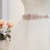 Fancy Wedding Sashes 2023 Sparkling Crystal Bridal Belts