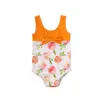 One Pieces Born Toddler Girl Swimsuit Cute Print One-piece Swim Beachwear 2023 Baby Bikini 6M-4Y