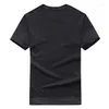 Męskie koszulki T-shirt wysokiej jakości wydrukowane bawełniane koszulki z krótkim rękawem Hipster Tee fajne ubranie 817