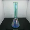 Pipe à fumer en verre Narguilé à eau Ensembles de cigarettes en verre électrolytiques classiques bongs, 35cm de haut