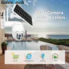 Q6-WIFI/4G Solar Camera WIFI WIRELESS SMART REALLERING 4G SIM 1080P HD الكشف عن جسم الإنسان IP66 IP66