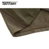 Мужские футболки Tacvasen Мужчины летние тактические футболки армейские бои Airsoft Tops с длинным рукавом военный футбольный футболка охота на камуфляж 5xl 230204