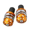 Styret Motorcykel 7/8 '' 22mm Handelstång Weights TtryBar Grips Anti Vibration Salder Plug Aluminium Alloy 5 ColorShandlebars