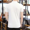 Men's Polos Summer Lapel Short-sleeved T-shirt Men Fashion Trend Shirt Collar POLO Half-sleeved