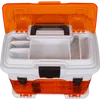 Flambeau Outdoors T4P Pro Multiroder Fishable Fishable Tackle Box مع تقنية Zerust Anti Corrosion White/Orange