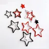 Figuras Decorativas Estrella De Cinco Puntas Decoración De Superficie De Pared Tridimensional 3D Del Arte Niño