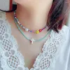 CHOKER 2PCS Окрашенные в бисера.