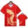 Outdoor TShirts Latest Chinese Dragon Table Tennis Jerseys Kit Men Women Children China Ping Pong Suits Sets Sport Shirt Clothes 230204