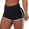 Pantaloncini da donna Pantaloni corti elasticizzati a vita media da donna Sport slim fit per le donne estive che eseguono esercizi di allenamento