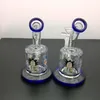 Glazen rookpijp Water Hookah Classic Style Cartoon Drukte glazen waterfles