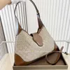 39cm Good see bag hobo underarm bags Fashion Designer lady tote handbag Women Cross body handbag Luxury leather Canvas