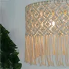 Pendant Lamps Nordic Bohemia Chandelier Lampshade Cotton Rope Tapestry Bedroom Model Room Decorative Modern Lighting Fixture