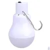 Solar Garden Lights Powered LED Light BB Portable Lamp Spotlight med 0,8W panel f￶r utomhus vandringskamt￤lt fiskebelysning Drop D DHKMD