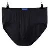 Underpants Men's Briefs Comfortable Plus Fat Large Underwear Middle-aged And Elderly Crotch Double Pocket Man Panties