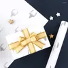 Presentförpackning Packing Paper Box Wrapping Craft Sheet Roll för alla hjärtans dag Julpresent Wedding Party Favor Bag Decoration