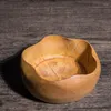 Bowls Bamboo Lotus Leaf Bowl Children's Tea Set Storage Handicrafts