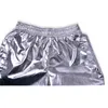 Men's Shorts Fashion Men Shiny Metallic Night Club Dancing Wear Sexy Plus Size 8XL Summer Motorcycle Short Pants X9097