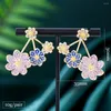 Stud Earrings Soramoore Chic Sweet Detachable Women Bijoux Important Occasions Attending Party Essential