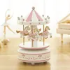 Decorative Figurines Objects & Carousel Music Box Girlfriend Birthday Gift Craft Jewelry Creative Cartoon Children's Toys Home Decoratio
