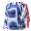 Men's T-Shirts Men t-shirt for men clothing harajuku Women's t-shirt Slim Fit cotton Stripe Long sleeve tshirt Plus Size fashion T-shirts top 230204