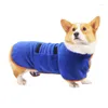 Dog Apparel Bathrobe Towel Pet Absorbent Quick Drying Large Medium And Small Cat Fiber Beach