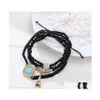 Bracelets porte-bonheur jolis charmes mode gland Bracelet bijoux amitié perle Vipjewel livraison directe Dh81A