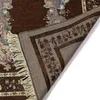 Islamic Muslim Prayer Mat Carpets 70x110cm Ramadan Eid al-Fitr Cotton Soft Blanket Prayers Rug Home Decoration