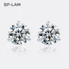 Stud SP-LAM boucles d'oreilles femmes en argent Sterling 925 Style classique mode coréenne petite boucle d'oreille Pendientes cadeau 230203