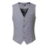 Men's Suits & Blazers Get Vest Broek 3 Pcs Set Men Business Casual Plaid Stalknecht Dress Three Stuk Slim Fit Wedding Jacket