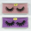 1Pair 3D Styles Natural False Eyelashes Soft Light Fake 3D Mink Eyelash Glitter Eyelash Extension Mink Lashes With Eyelash Brush Makeup547