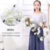 Decoratieve bloemen 170 cm Fake Cherry Blossom Vine kunstmatige Sakura Garland Rattan Branch Party Home Wedding Achtergrond Wall Decoratie