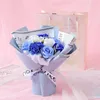 Decorative Flowers Soap Flower Bouquet Bath For Birthday Valentine'S Day Gift