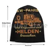 Beretten omdat dispatchers ook helden vrachtwagenchauffeurs nodig hebben Beanie Hedging Cap Diy Print Cushion Professional Autoministen Brummi