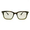 Sonnenbrillen Frames Sorbern hochwertiger Graduierten -Spektakel Rahmen Square Nerd Brille Männliche Myopia Nietbuge Brille Vintage Rezept
