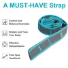 Resistance Bands Yoga Elastic Band Fitness Equipment 9 Ring Stretching Aid Multifunction Gym Home Exercise Portable