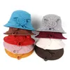 Chapeaux à bords avares Chapeau d'hiver Fedora Chapeau Femmes Feutre Laine 2023 Fleur Design Femme Fedoras Dames Élégant Bowler Jaune Noir Rouge Gris