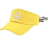 Cappelli da esterno Cappellino da golf Sport alla moda da donna Protezione solare visiera da golf con arco senza tetto 230203