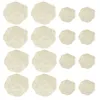 Tovagliette Pads 16pcs Home El Solid PVC Ristorante Tovaglietta Set Protezione Easy Clean Isolamento termico Flessibile Antiscivolo DurableMats MatMat