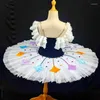 STAGE PEUR PROFESSIONNELLE BALLET TUTU FIRLES HARLEQUINADE PANCAKE BALLERINA PARTY DROW Adult Child Kids Dance Costume avec cerceau