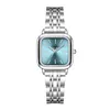 Wristwatches Simple Women's Wristwatch Fashion Quartz Women Stainless Steel Square Watch Luxury Clock Ladies