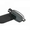 Sunglasses Mini Transition Sun Pochromic Read Glasses Quality Foldable Folding Reading Women Men With CaseSunglasses