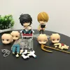 Action Action Toy Figures 10cm الوفيات ملاحظة الأنيمي الشكل 1160# Yagami Light Action Figure Note Yagami Light 1200# L Lawliet Dold Doll Doll 230203