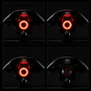 Lumières de vélo ROCKBROS Smart Bicycle Rear Light Auto StartStop Brake Sense IPx6 Étanche LED TypeC Lampe de poche rechargeable Accessoire 230204