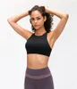 Yoga Outfit 2023 Spring Sports Underwear Pull High Round Neck Women Cross Beautiful Back Gather Running Fitness Bra