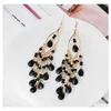 Dangle Chandelier Fashion Jewelry Womens Vintage Earrings Tassels Beads Drop Delivery Dhkhj