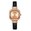 Polshorloges Vintage Fashion Lady Clock Sugar Cafe Gold Diamond Dames Watch Waterdichte kwarts