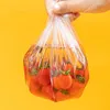 Plates 100Pcs Plastic Storage Bag Disposable Elastic Transparent Kitchen Ingredient Fresh Keeping Tool Cover Mug Advoid Complex Flavour